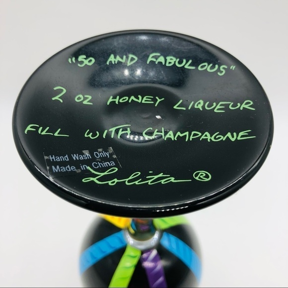 LOLITA 50TH BIRTHDAY 16 OUNCE WINE GLASS - Picture 6 of 11